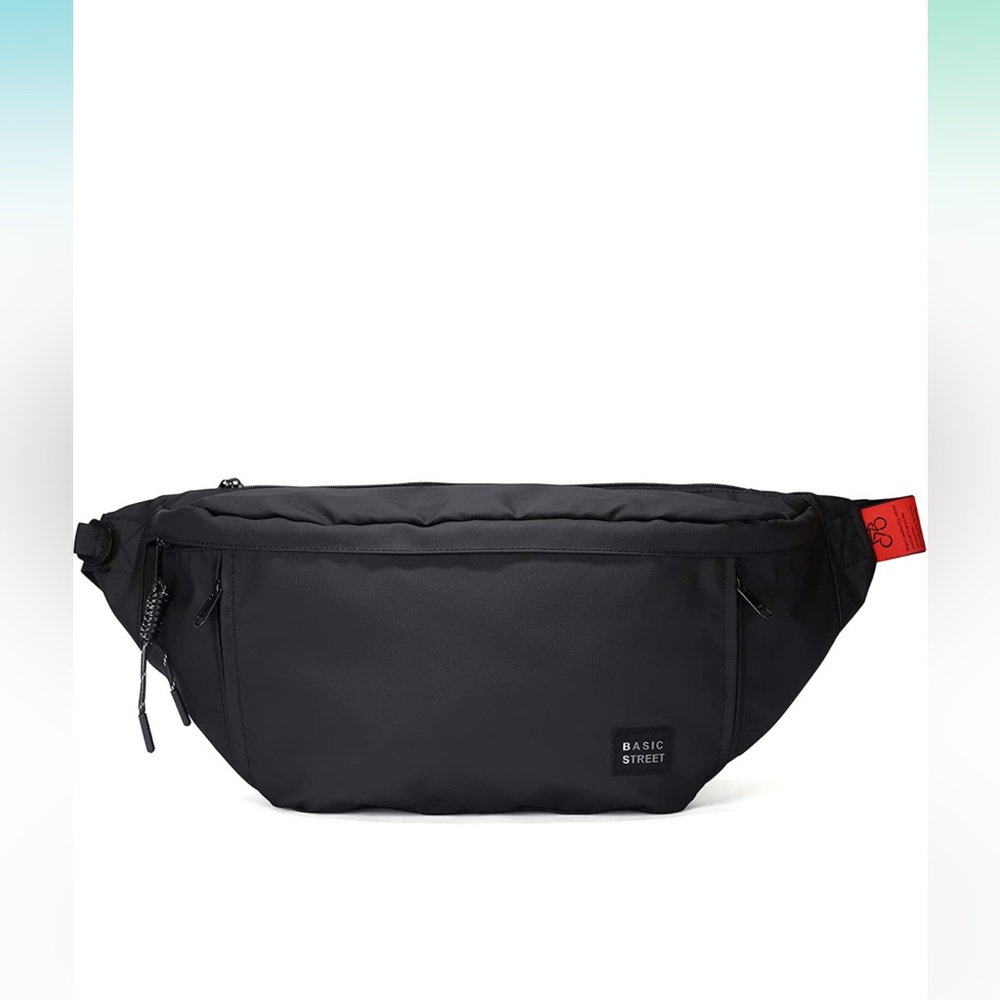 SOLD ✔️ Large Sling Bag Fanny Pack - Black